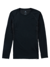 Product image of Women's Burton Phayse Merino Base Layer Crewneck[Variant:True Black]