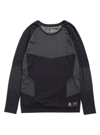Product image of Men's Burton [ak] Slokar Crewneck Fleece[Variant:True Black / Gray Cloud]