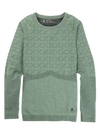 Product image of Women's Burton [ak] Slokar Crewneck Fleece[Variant:Hedge Green / True Black]