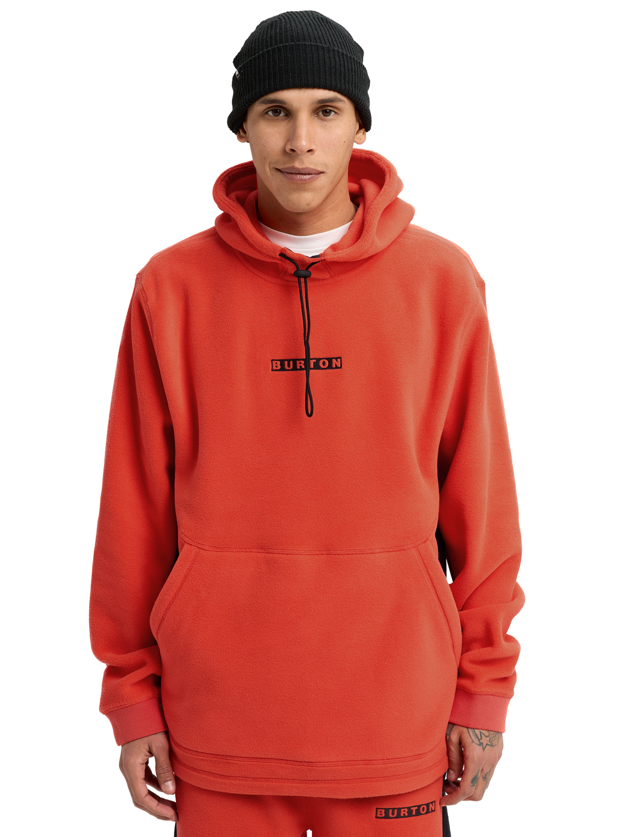Product image of Burton Cinder Fleece Pullover Hoodie[Variant:Fiesta Red]