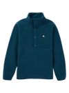 Product image of Kids' Burton Cinder Fleece Anorak[Variant:Deep Emerald]