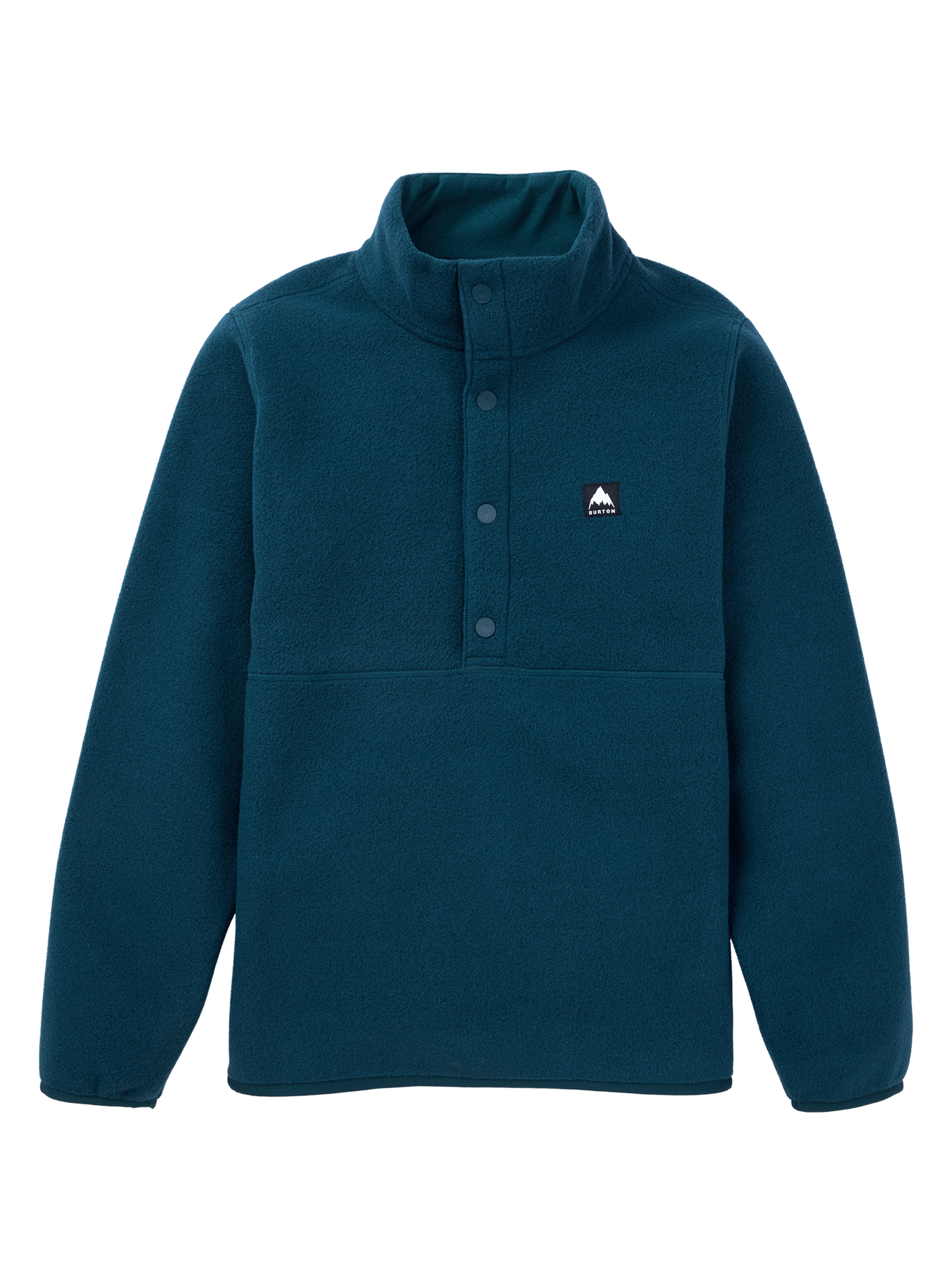 Product image of Kids' Burton Cinder Fleece Anorak[Variant:Deep Emerald]