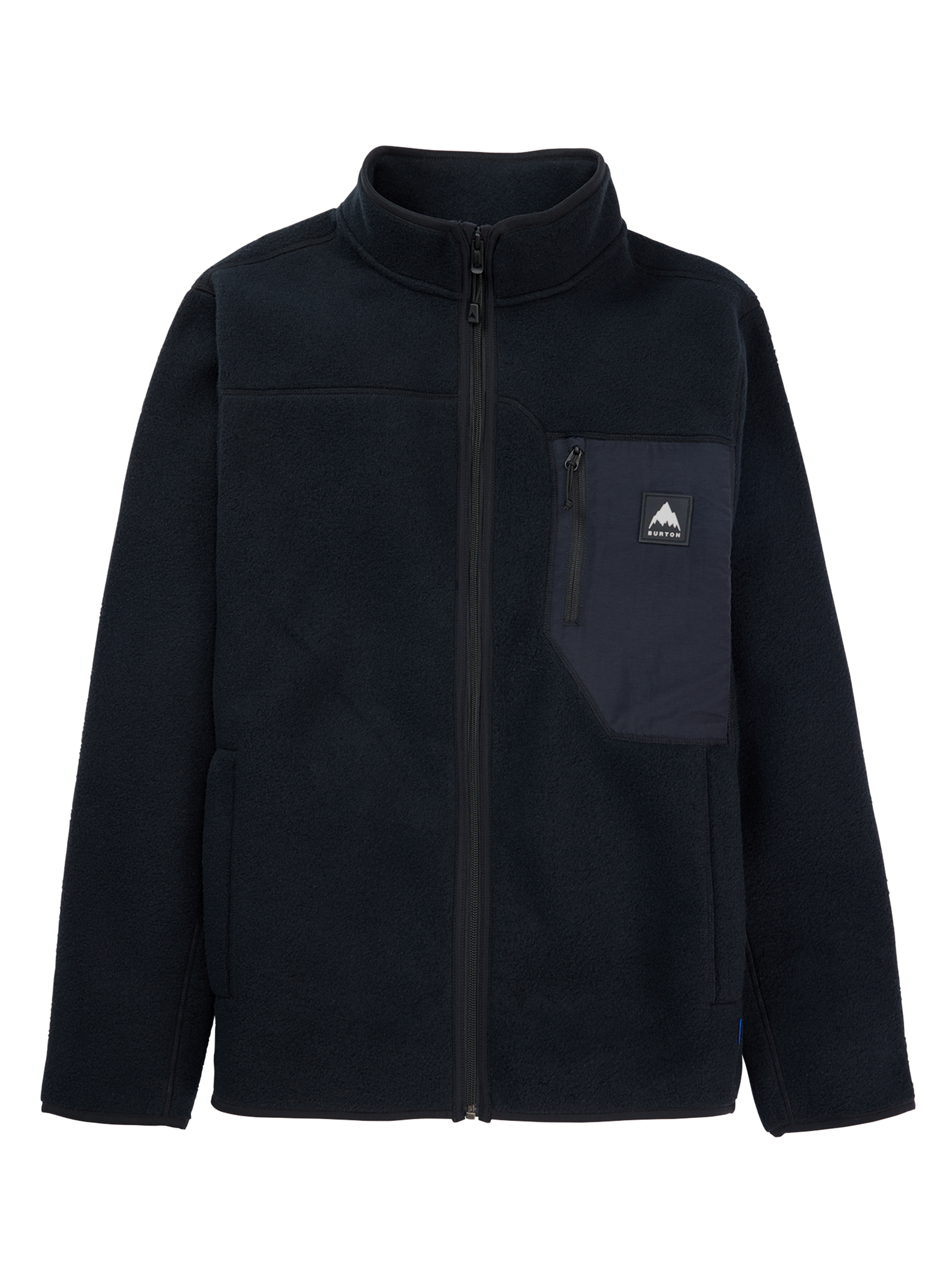 Product image of Men's Burton Cinder Full-Zip Fleece[Variant:True Black]