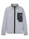 Product image of Men's Burton Cinder Full-Zip Fleece[Variant:Gray Heather]