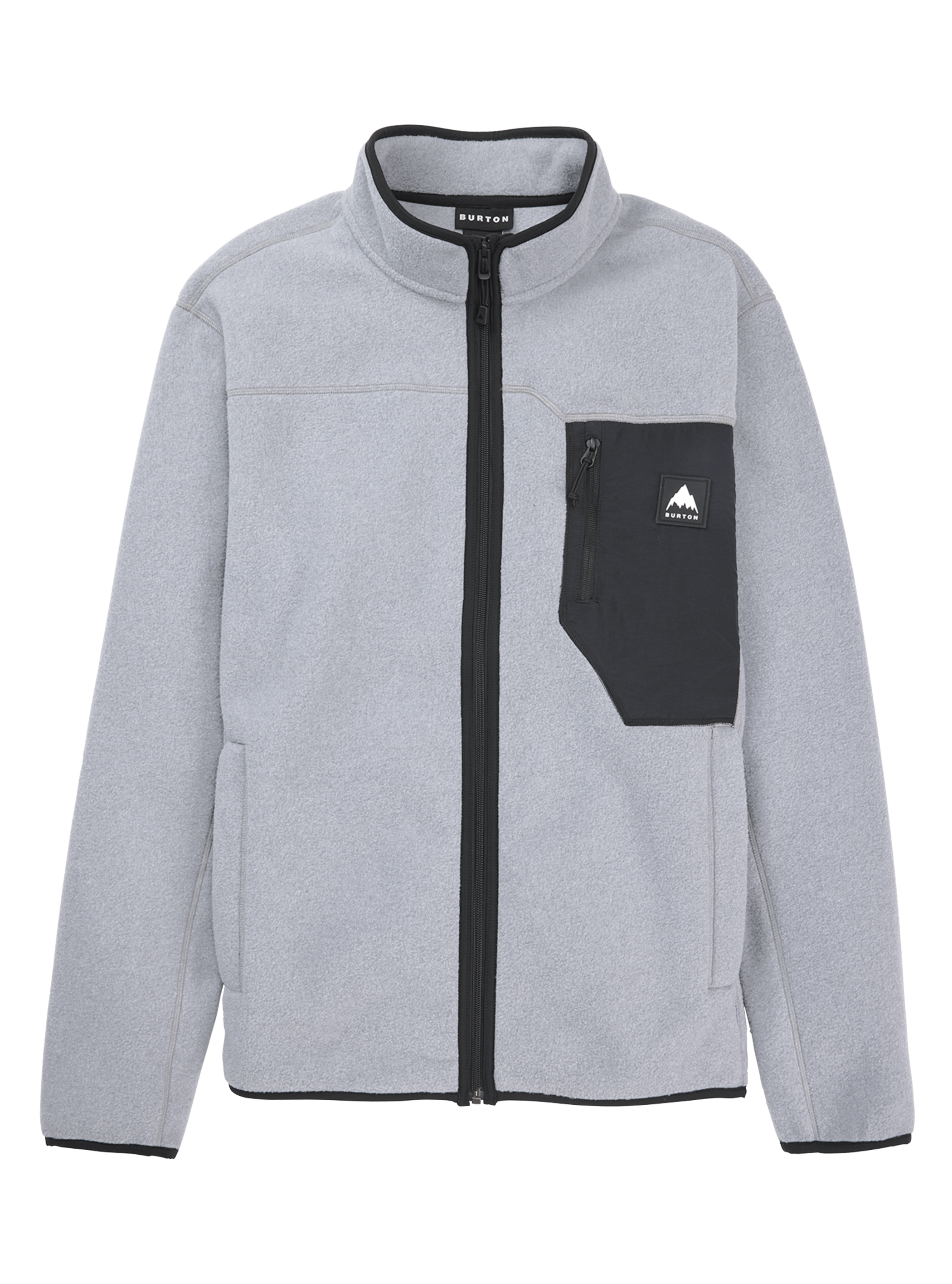Product image of Men's Burton Cinder Full-Zip Fleece[Variant:Gray Heather]