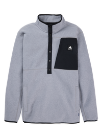 Product image of Men's Burton Cinder Fleece Pullover[Variant:Gray Heather]