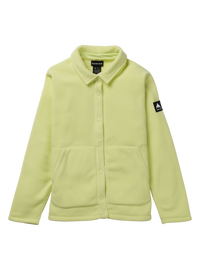 Product image of Women's Burton Cinder Fleece Snap Shirt[Variant:Glow Yellow Green]