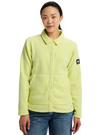 Product image of Women's Burton Cinder Fleece Snap Shirt[Variant:Glow Yellow Green]
