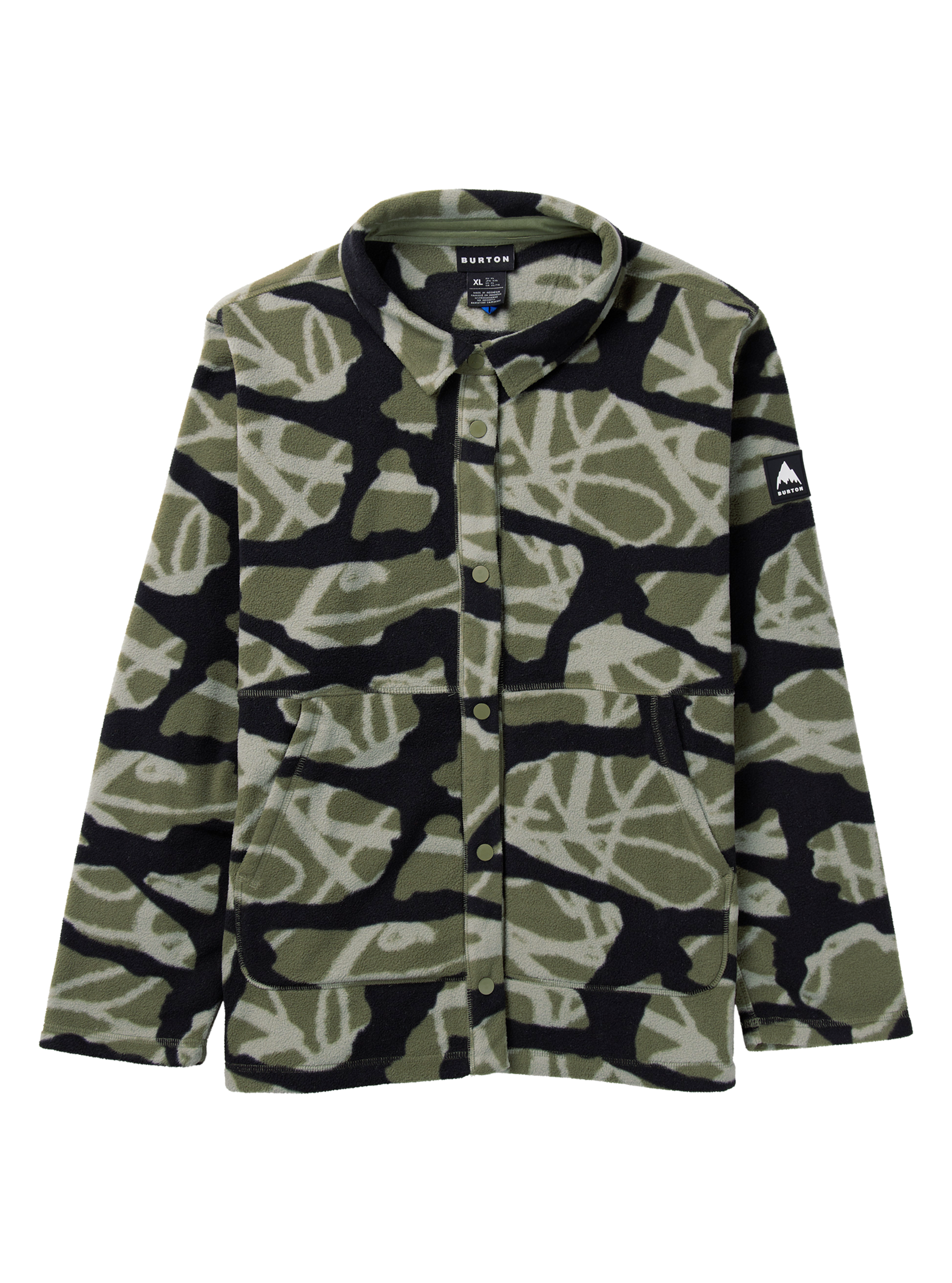 Product image of Women's Burton Cinder Fleece Snap Shirt[Variant:Graffiti Camo]
