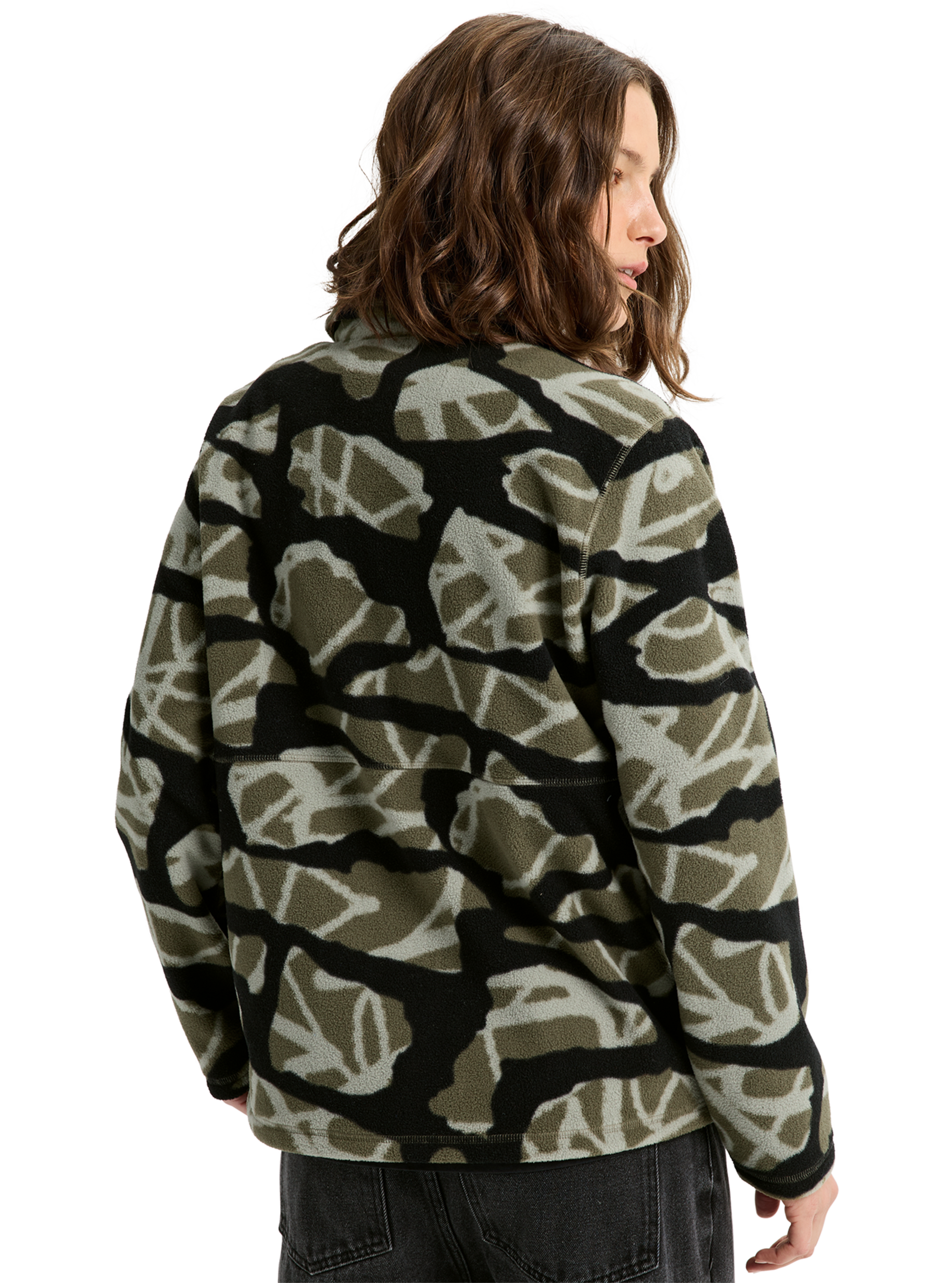 Product image of Women's Burton Cinder Fleece Snap Shirt[Variant:Graffiti Camo]