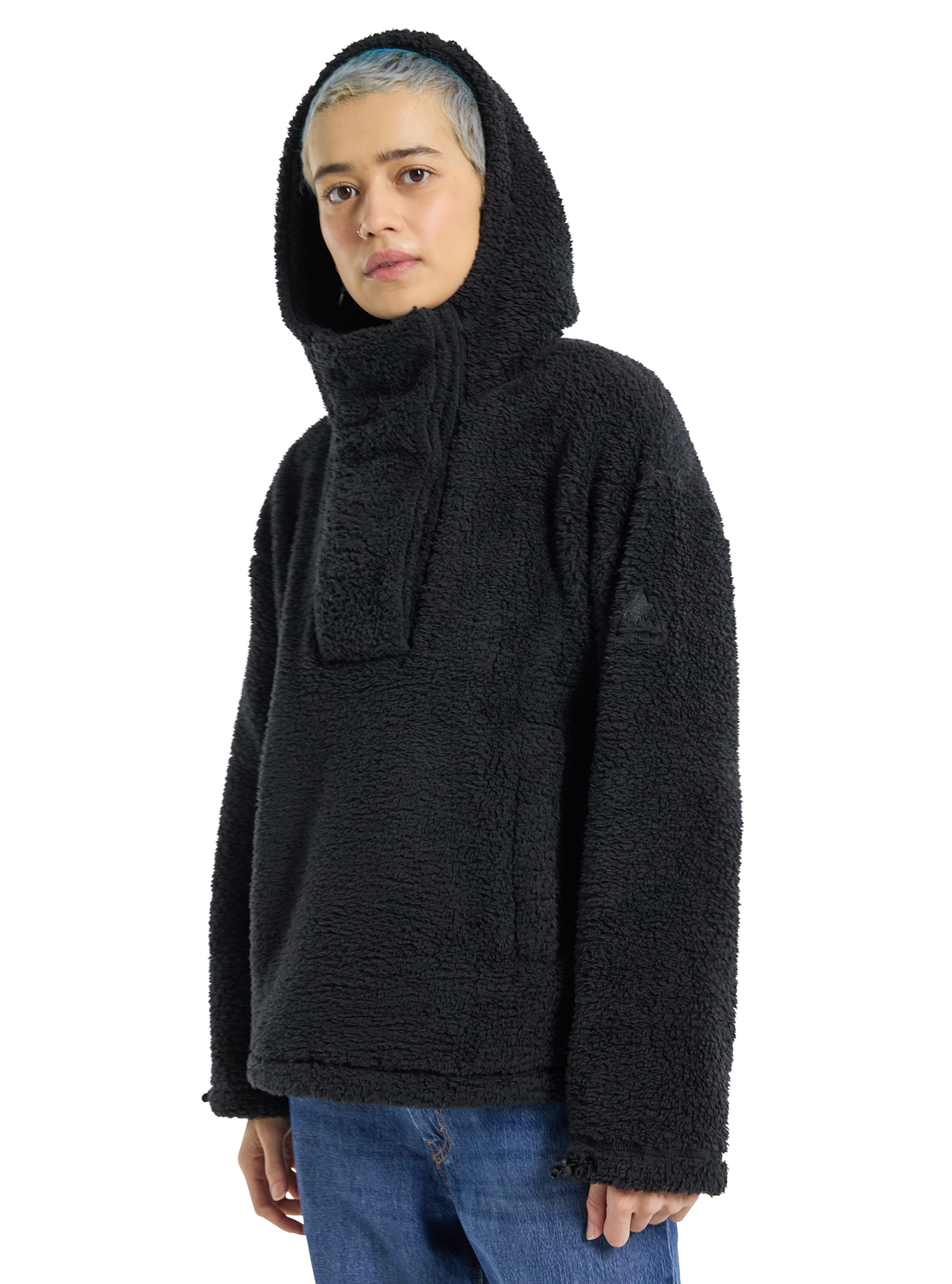 Product image of Women's Burton Lemma Fleece Pullover[Variant:True Black]