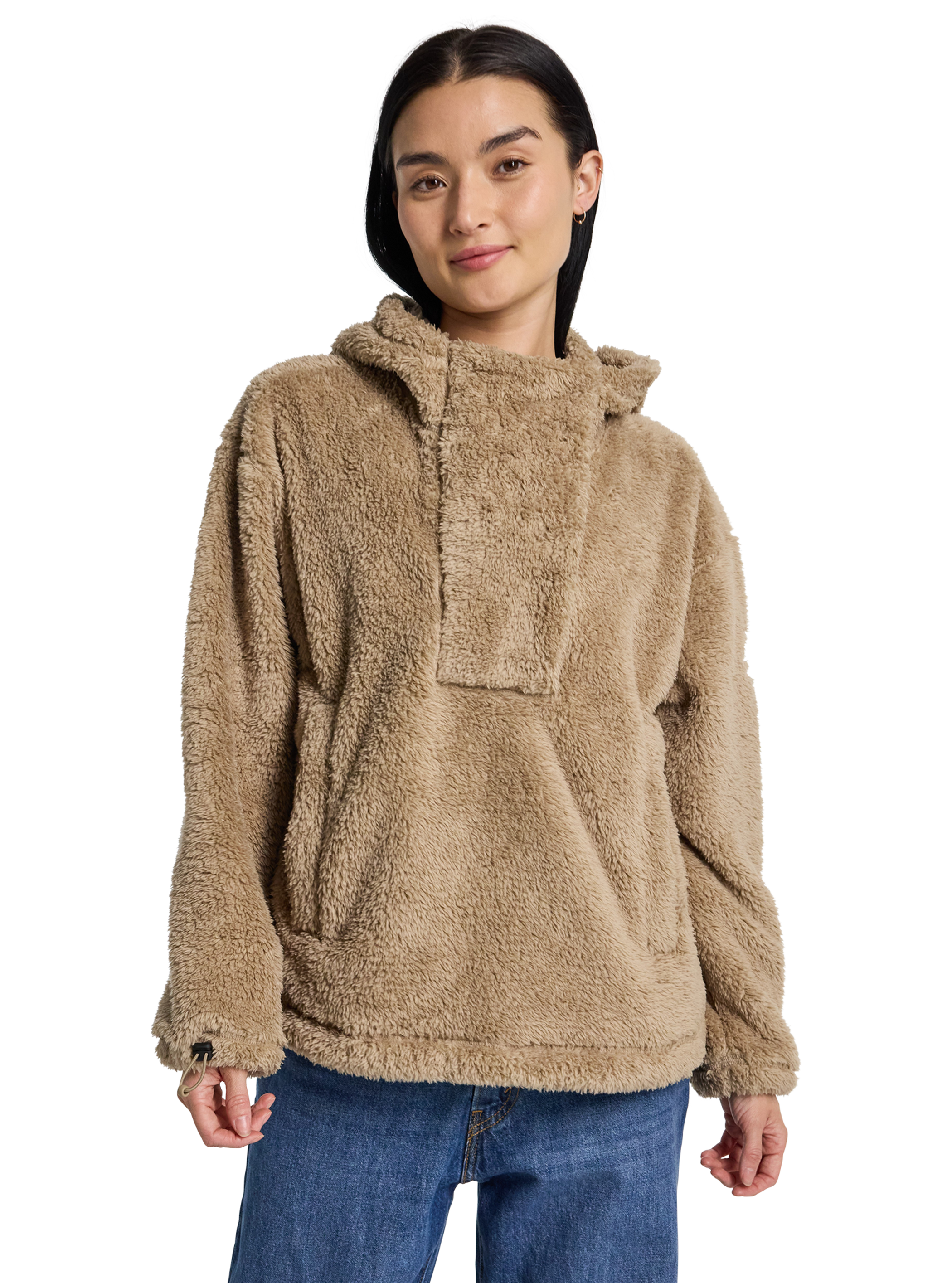 Product image of Women's Burton Lemma Fleece Pullover[Variant:Summit Taupe]