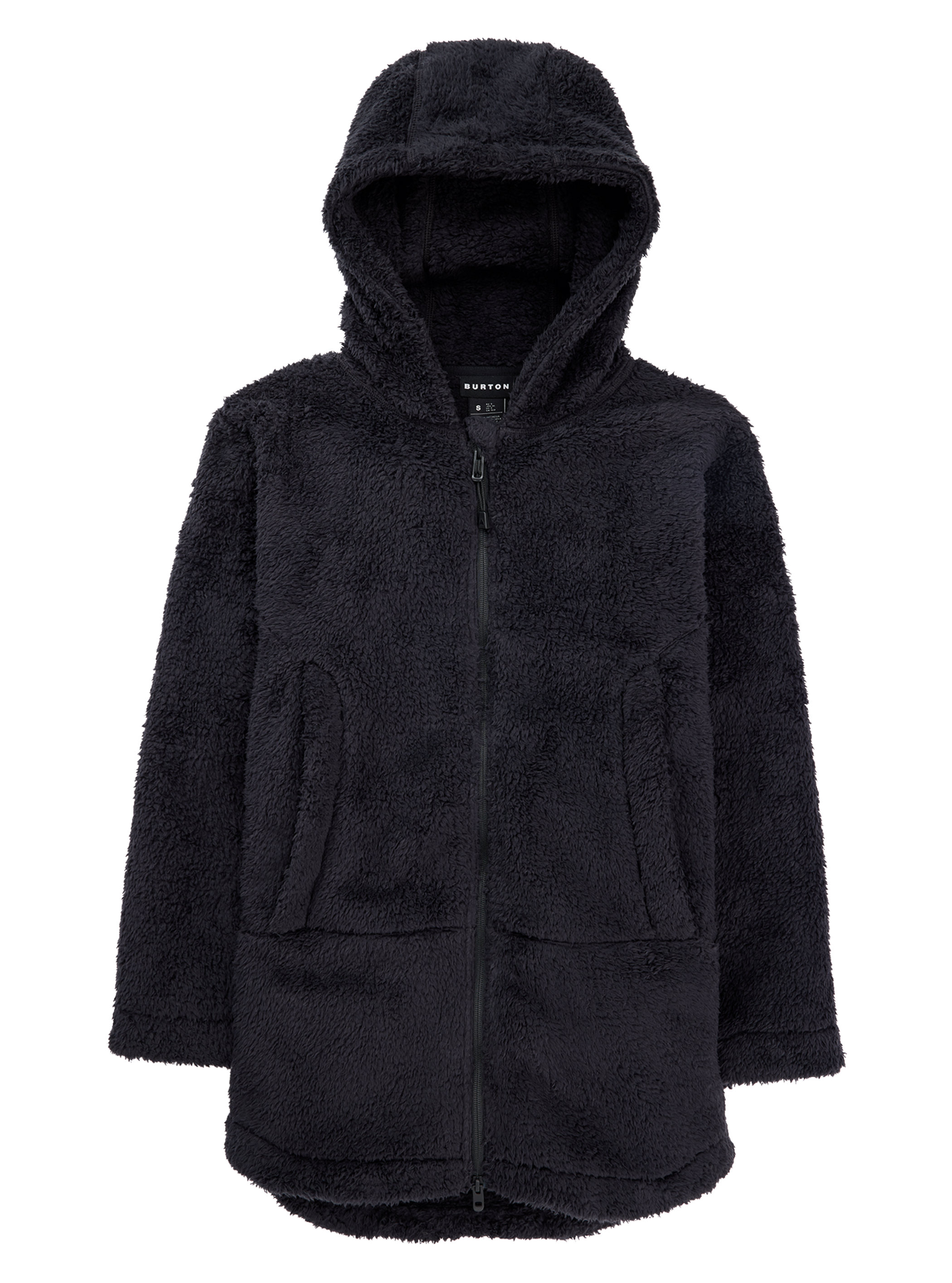 Product image of Women's Burton Minxy Hi-Loft Full-Zip Fleece[Variant:True Black]