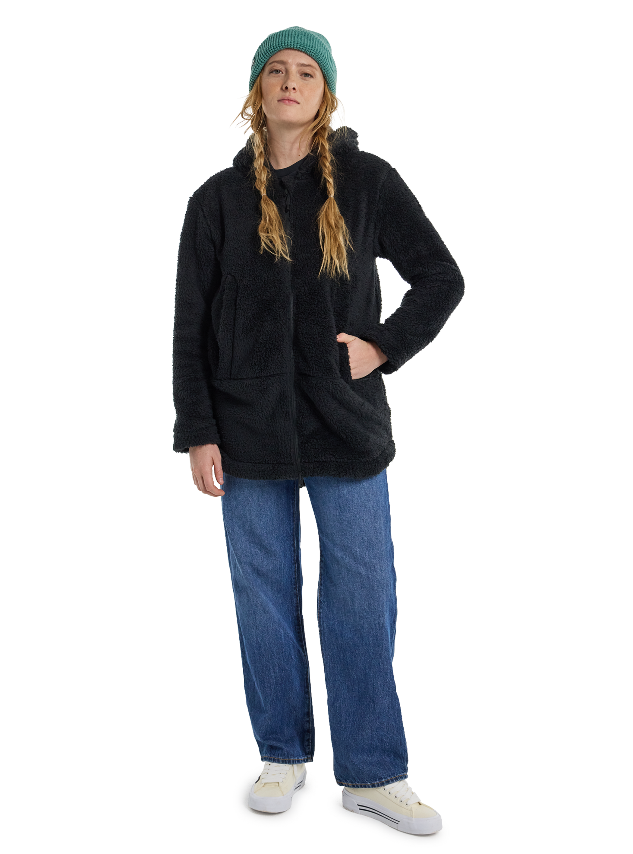 Haut en molleton à fermeture éclair complète Minxy Hi-Loft pour femmes de Burton