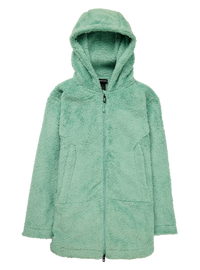 Product image of Women's Burton Minxy Hi-Loft Full-Zip Fleece[Variant:Soft Sage]