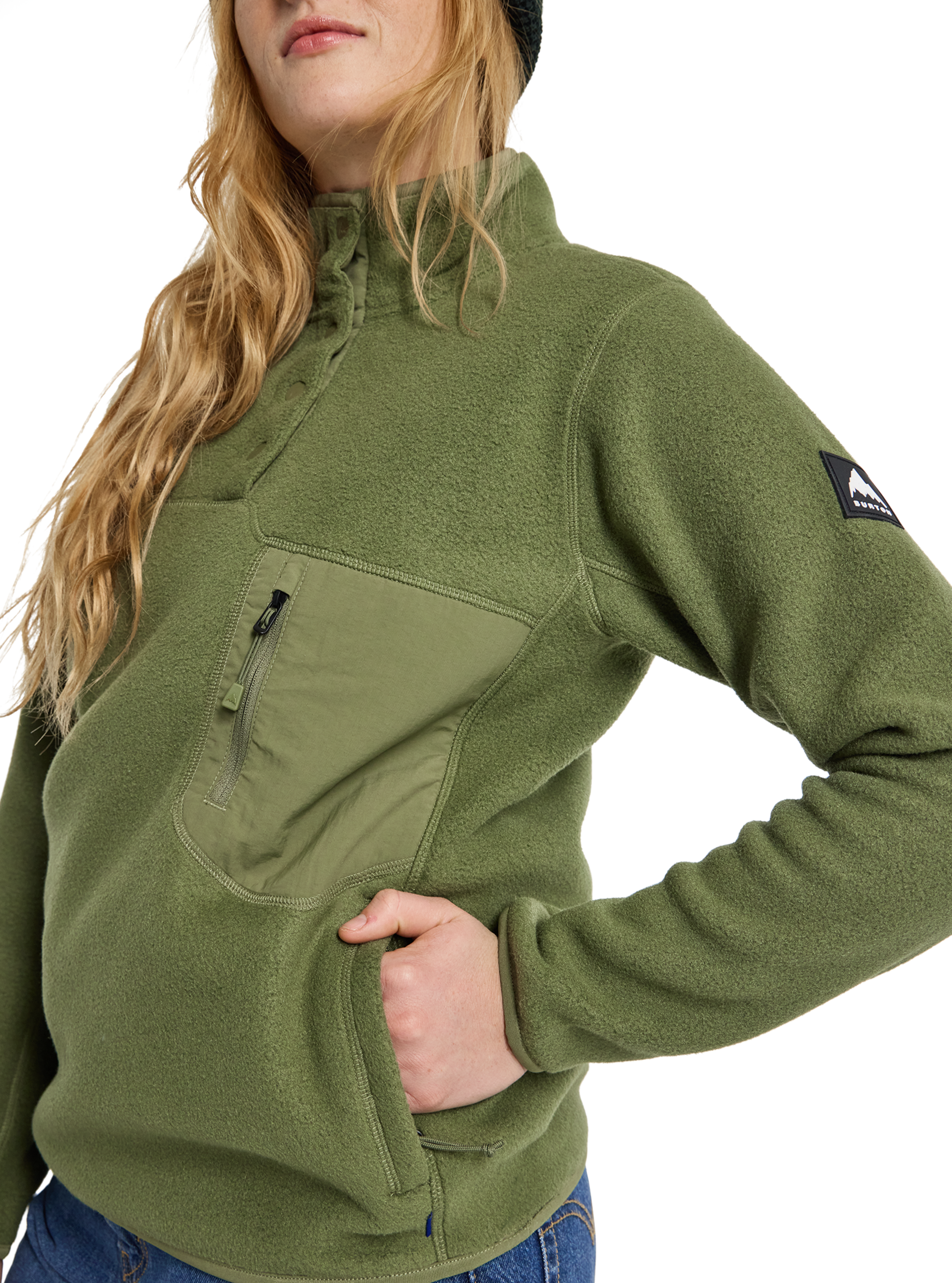 Burton – Chandail en molleton Cinder pour femme