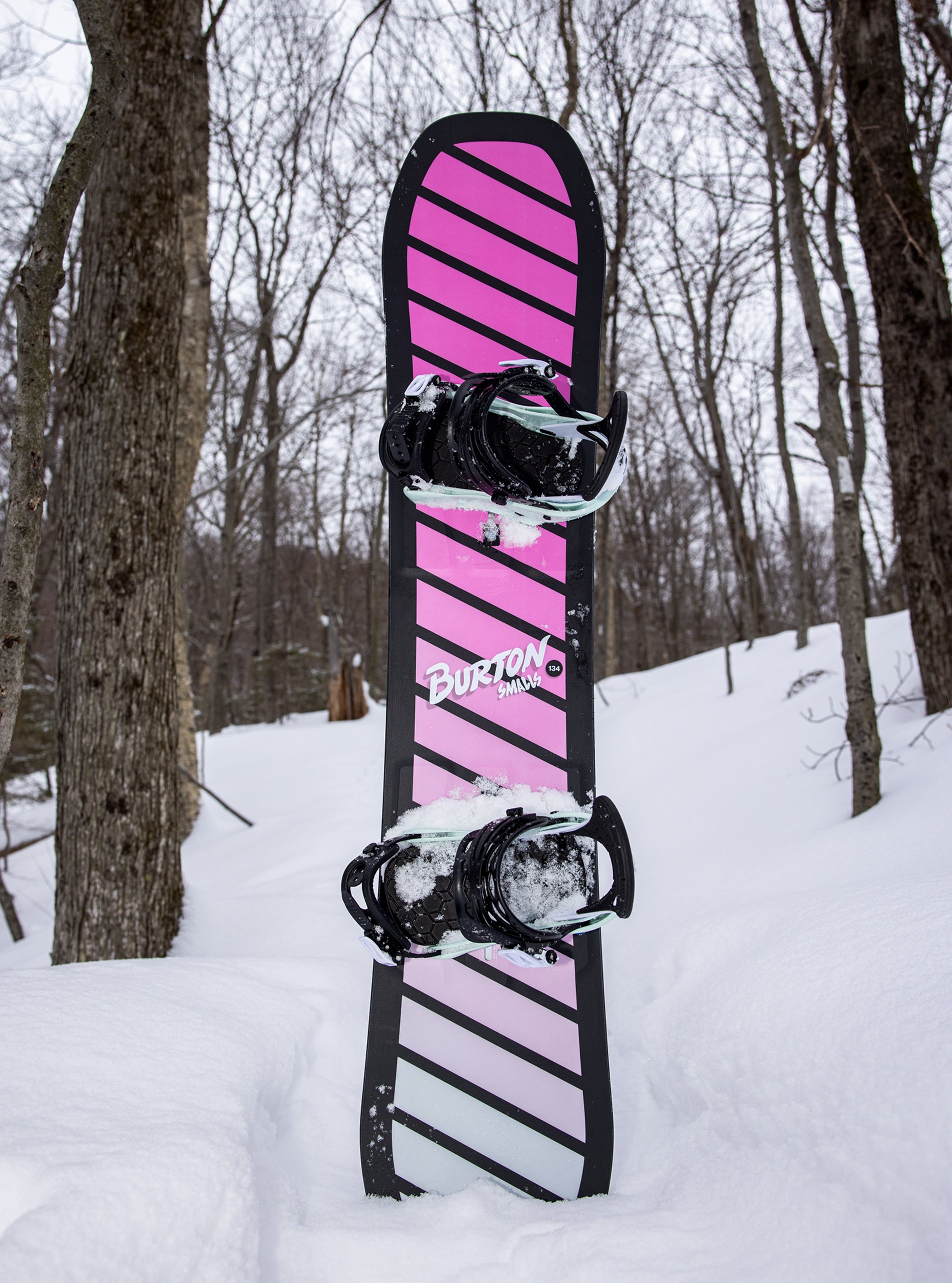 Product image of Kids' Burton Smalls Flat Top Snowboard[Variant:Pink]