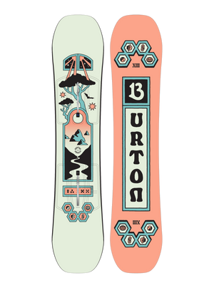 Product Image of Kids' Burton Smalls Snowboard [Variant: Brown / Blue]