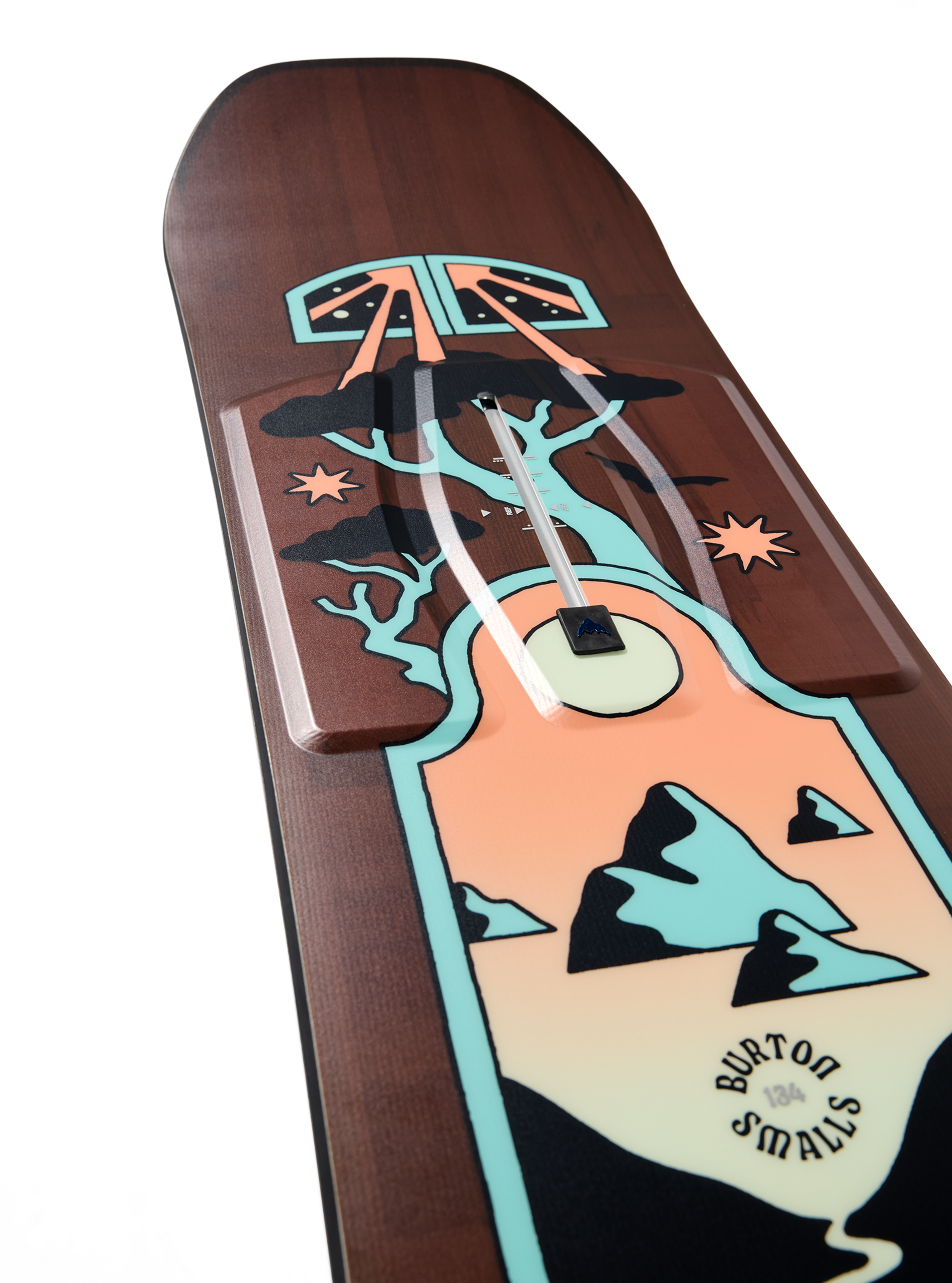 burton 134 snowboard Kids' Smalls - Blue Soft flexing and ultra Burton 134 ltr snowboard with