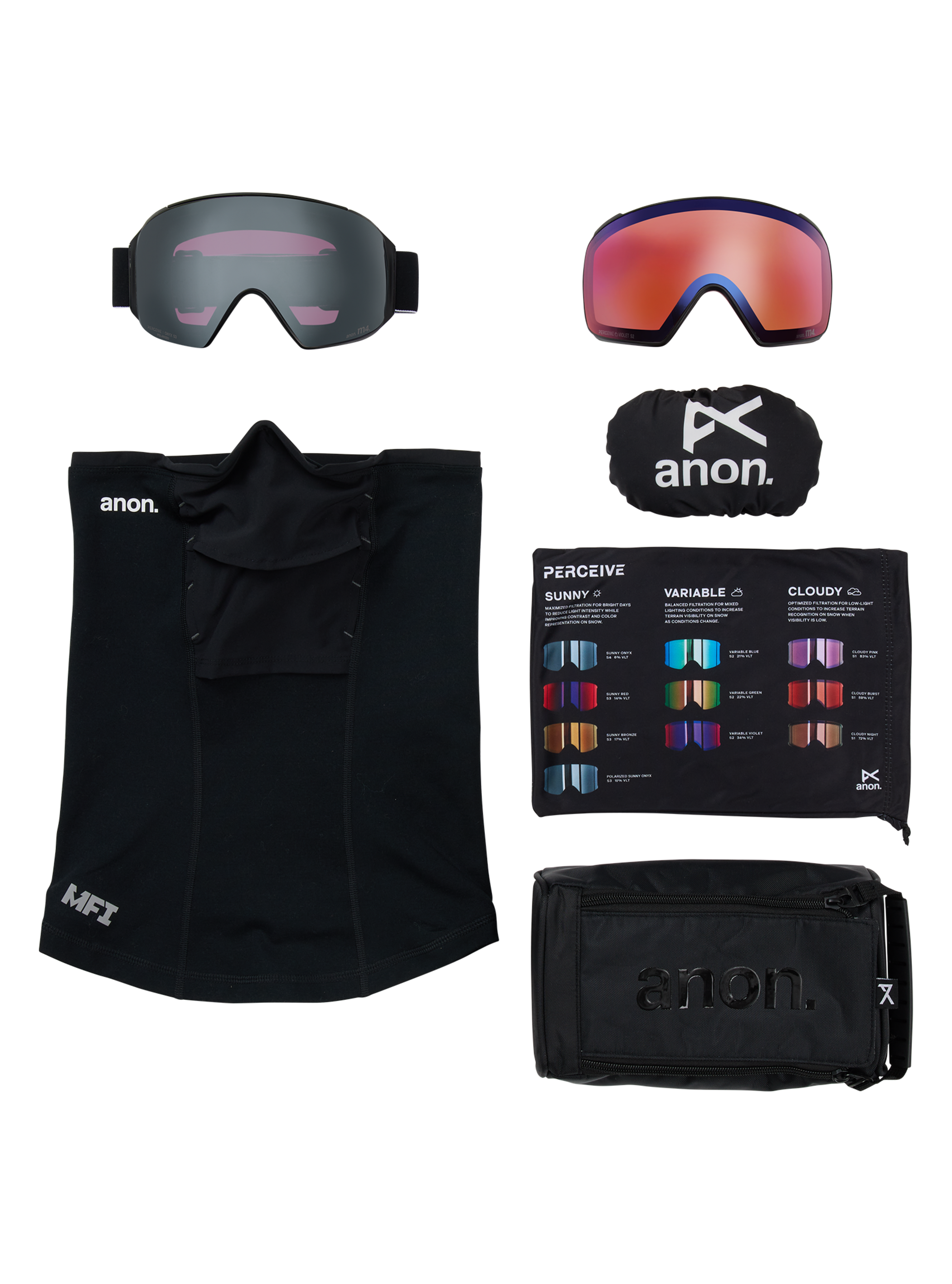 Anon M4 Goggles (Toric) + Polarized Perceive Lens