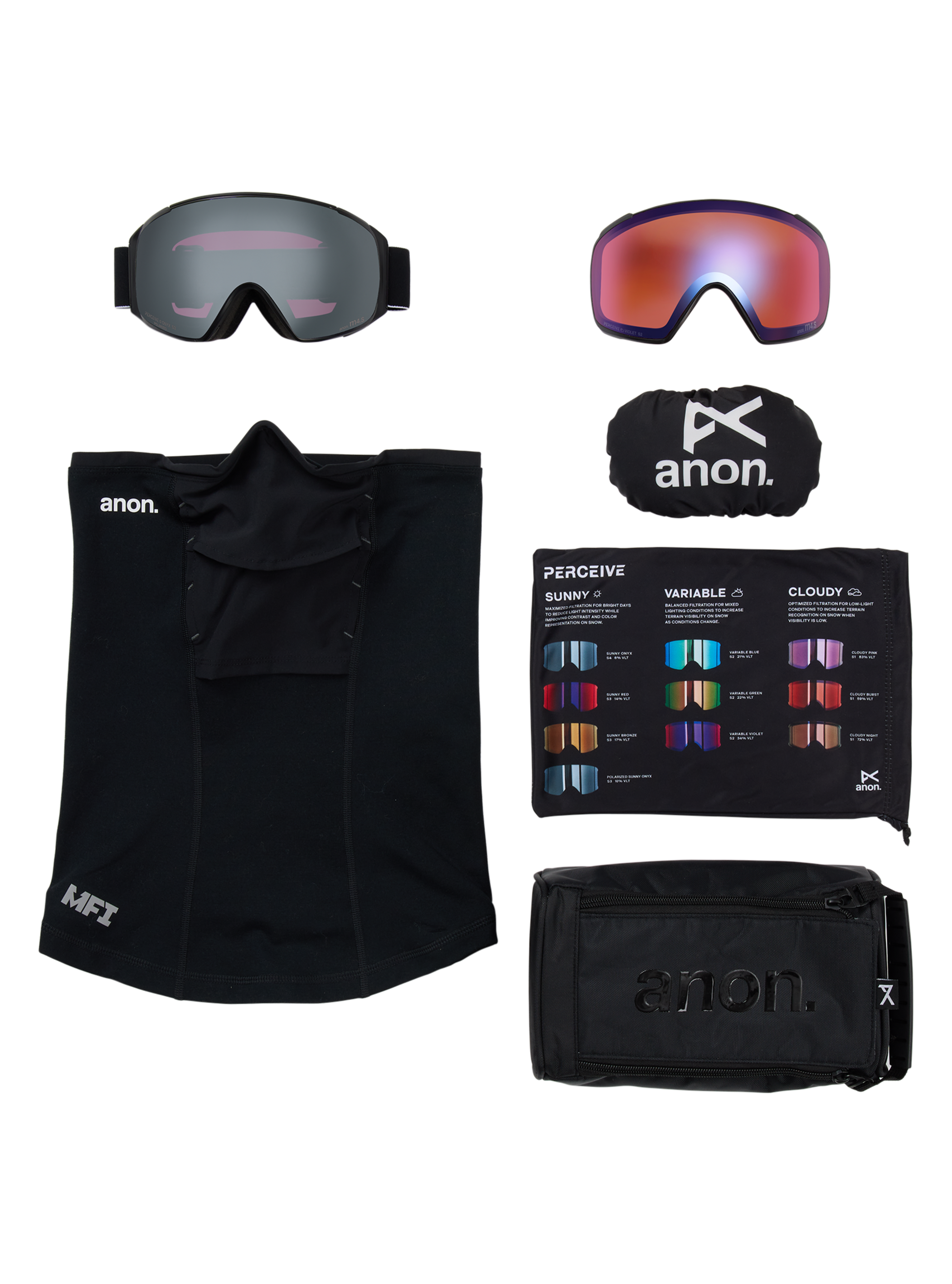 Anon M4S Goggles (Toric) + Polarized Perceive Lens