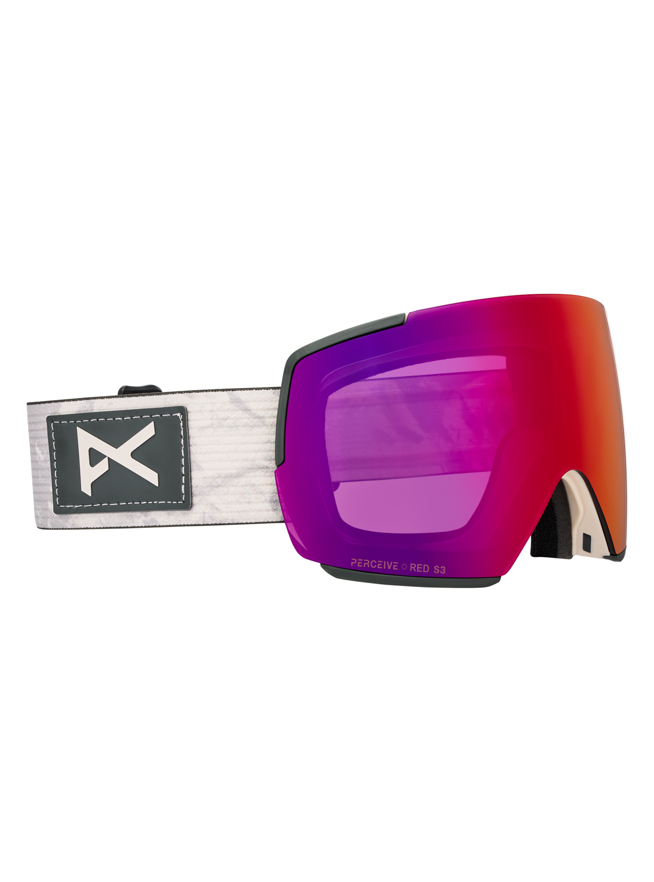 Product image of Anon M5 Goggles + Bonus Lens + MFI® Face Mask[Variant:Frame: Sediment, Lens: Perceive Sunny Red (14% / S3), Spare Lens: Perceive Cloudy Burst (59% / S1)]