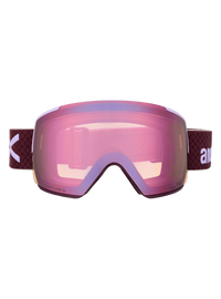 Product image of Anon M5 Goggles + Bonus Lens + MFI® Face Mask[Variant:Frame: Deep Cherry, Lens: Perceive Cloudy Pink (53% / S1), Spare Lens: Perceive Variable Blue (21% / S2)]