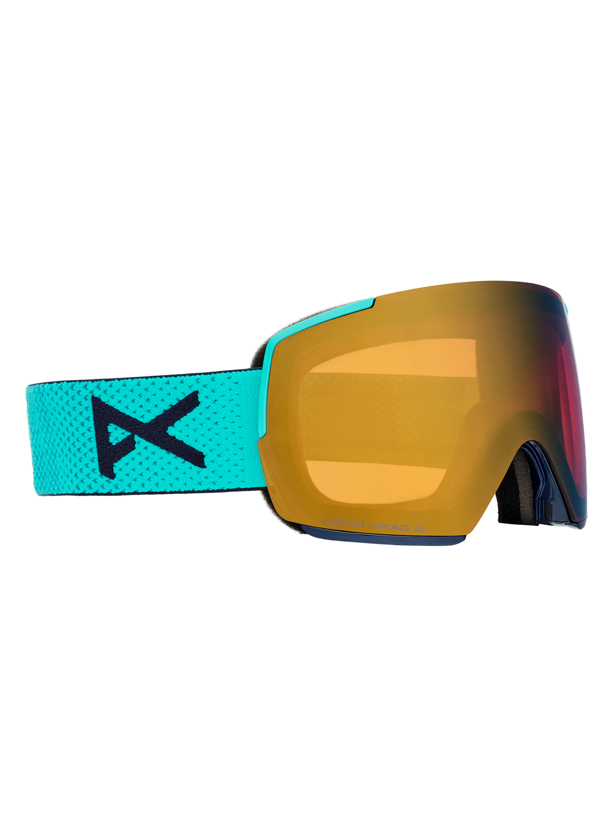 Product image of Anon M5 Goggles + Bonus Lens + MFI® Face Mask[Variant:Frame: Marine, Lens: Perceive Sunny Bronze (17% / S3), Spare Lens: Perceive Cloudy Burst (59% / S1)]
