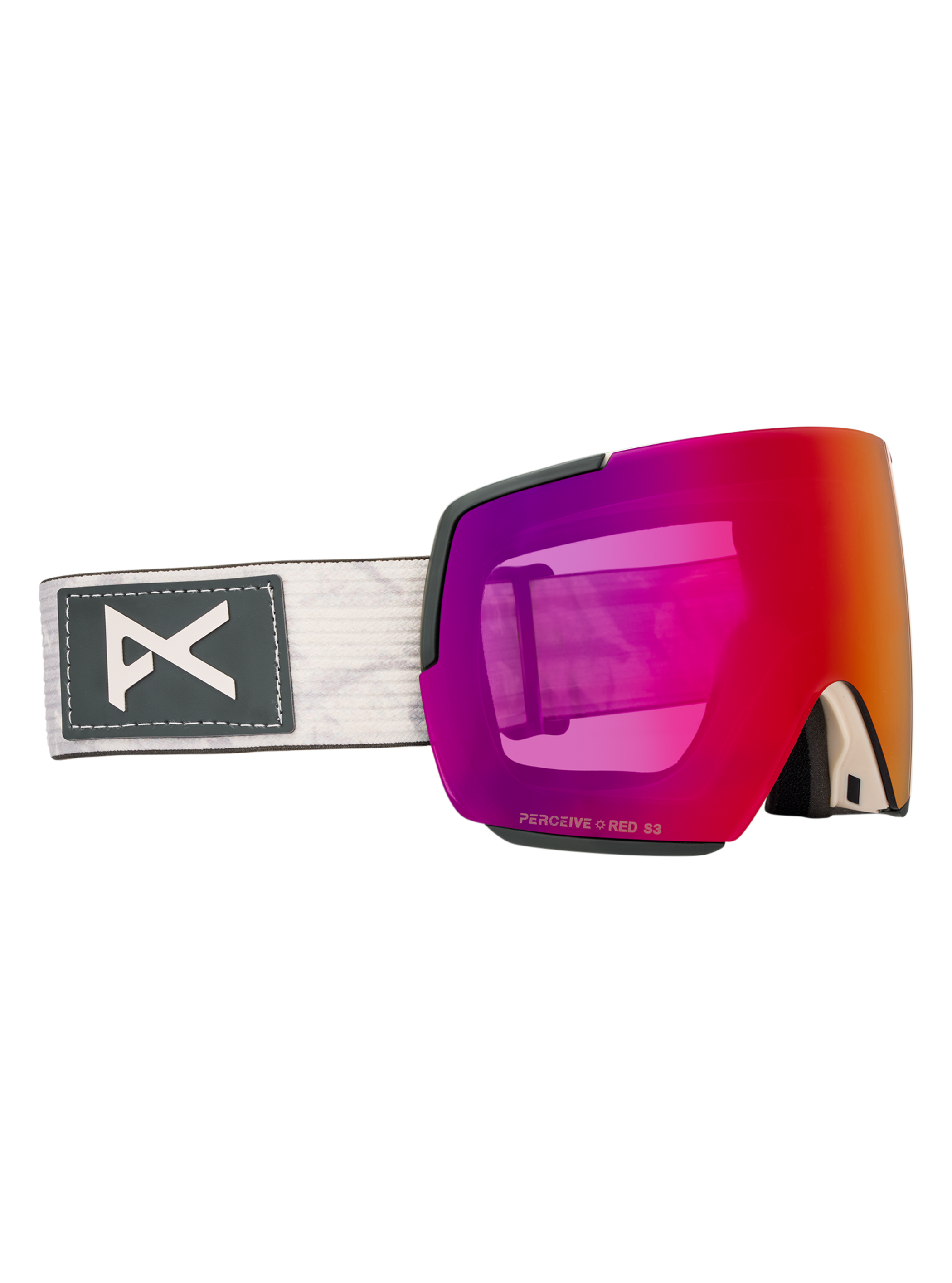 Product image of Anon M5S Goggles + Bonus Lens + MFI® Face Mask[Variant:Frame: Sediment, Lens: Perceive Sunny Red (14% / S3), Spare Lens: Perceive Cloudy Burst (59% / S1)]
