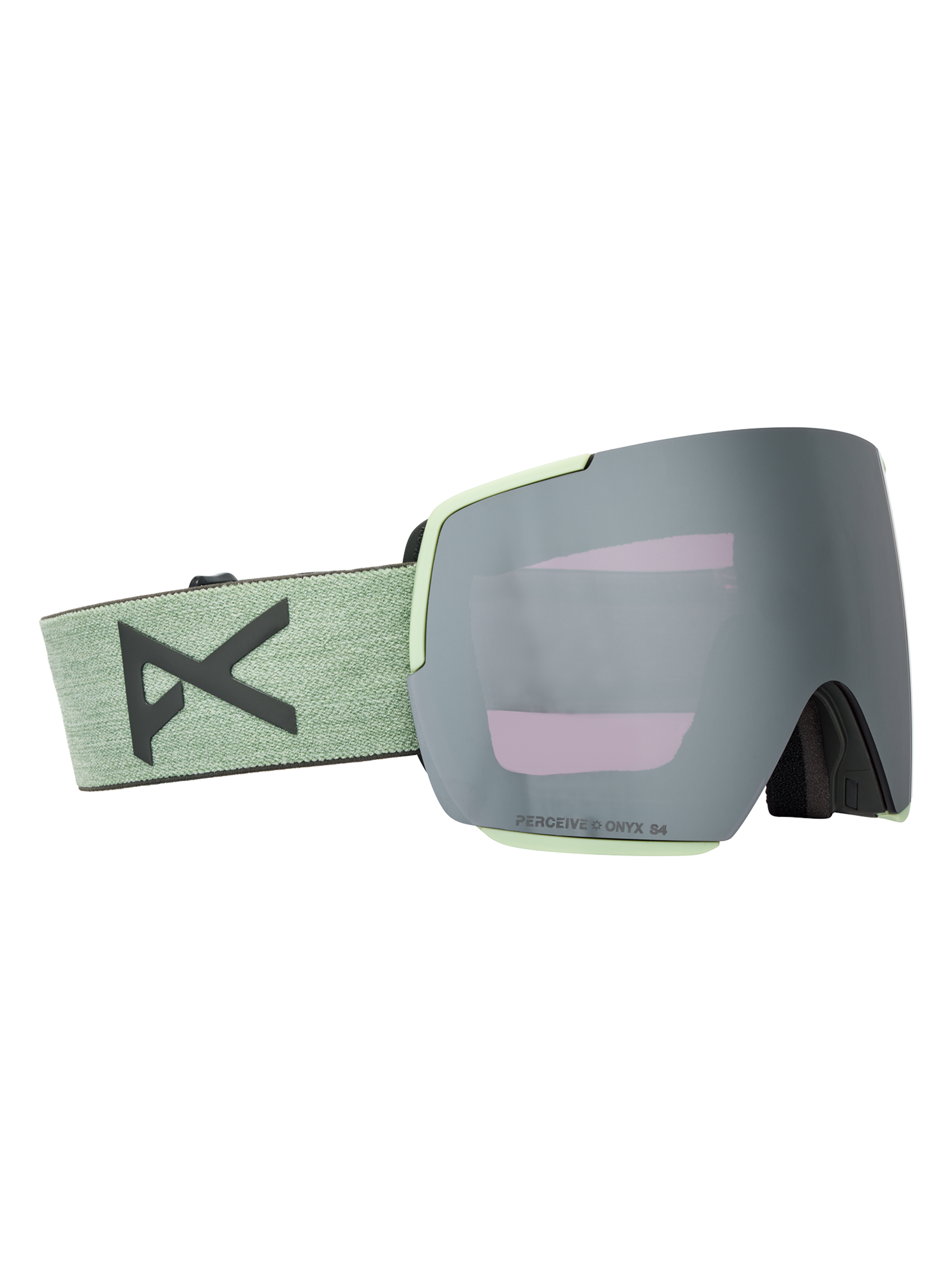 Product image of Anon M5S Goggles + Bonus Lens + MFI® Face Mask[Variant:Frame: Soft Sage, Lens: Perceive Sunny Onyx (6% / S4), Spare Lens: Perceive Variable Violet (34% / S2)]