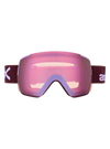 Product image of Anon M5S Goggles + Bonus Lens + MFI® Face Mask[Variant:Frame: Deep Cherry, Lens: Perceive Cloudy Pink (53% / S1), Spare Lens: Perceive Variable Blue (21% / S2)]