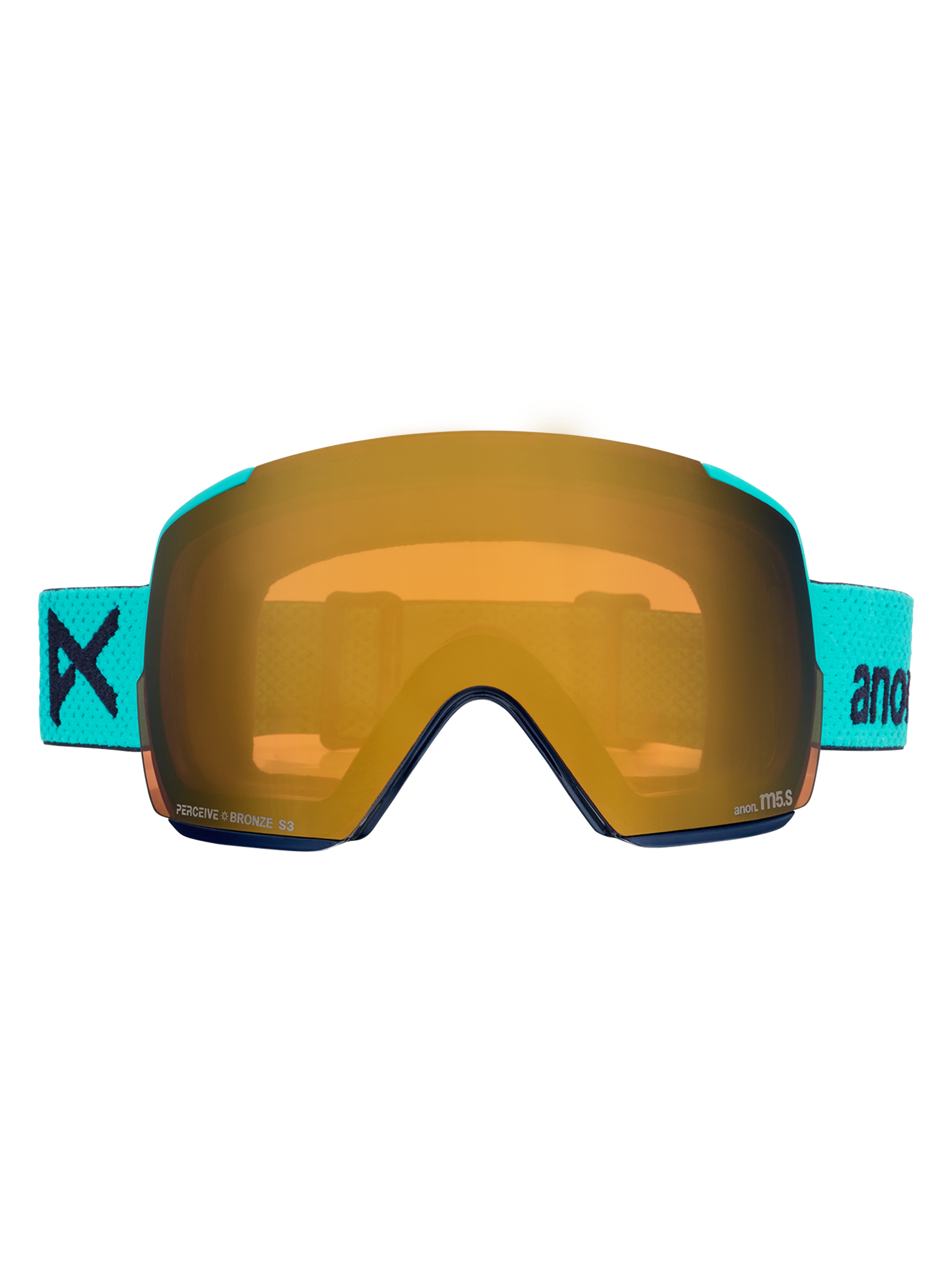 Product image of Anon M5S Goggles + Bonus Lens + MFI® Face Mask[Variant:Frame: Marine, Lens: Perceive Sunny Bronze (17% / S3), Spare Lens: Perceive Cloudy Burst (59% / S1)]