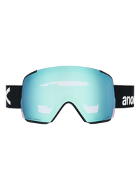Product image of Anon M5S Goggles + Bonus Lens + MFI® Face Mask[Variant:Frame: Black, Lens: Perceive Variable Blue (21% / S2), Spare Lens: Perceive Cloudy Pink (53% / S1)]