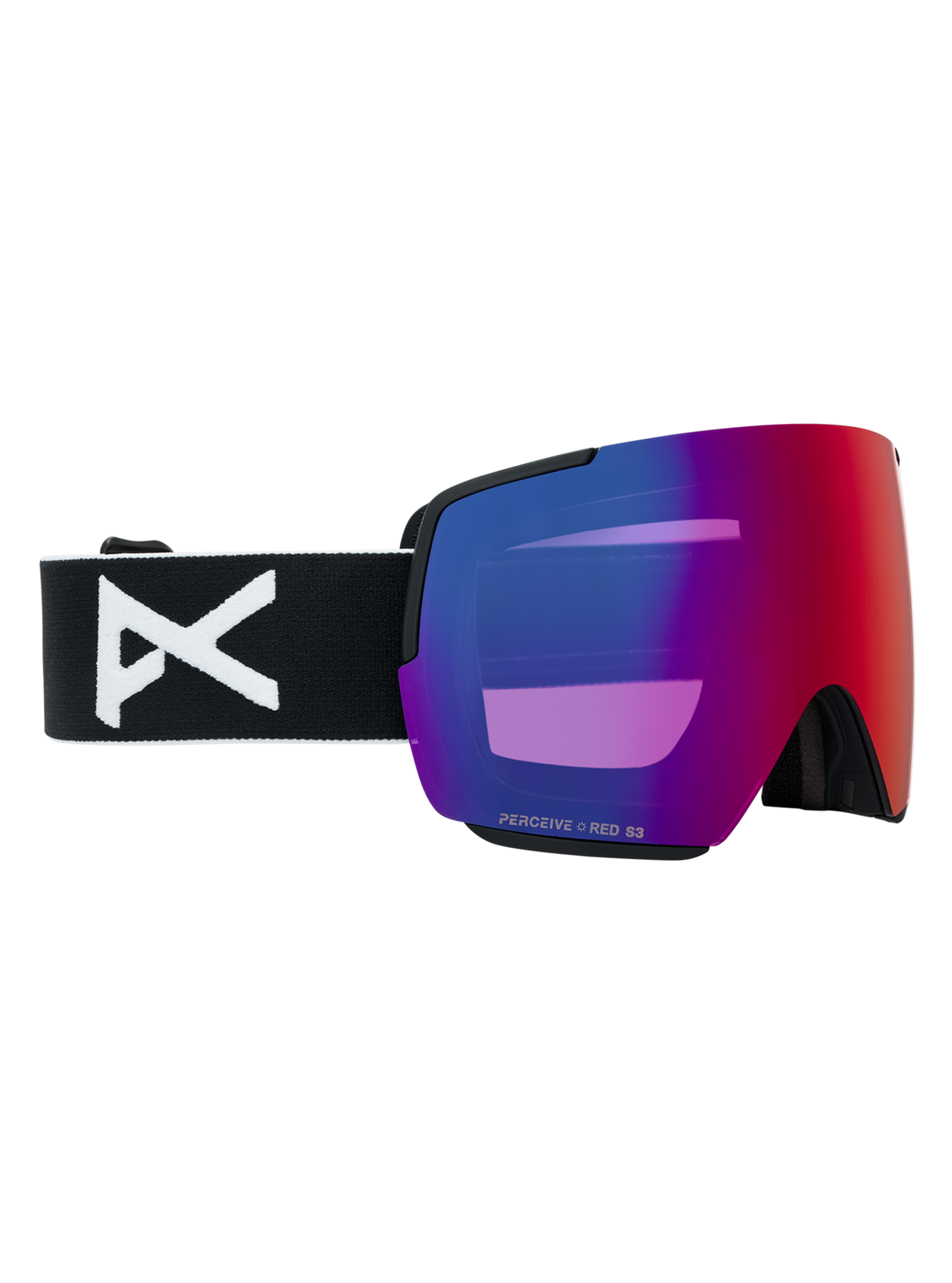 Product image of Anon M5S Goggles + Bonus Lens + MFI® Face Mask[Variant:Frame: Black, Lens: Perceive Sunny Red (14% / S3), Spare Lens: Perceive Cloudy Burst (59% / S1)]