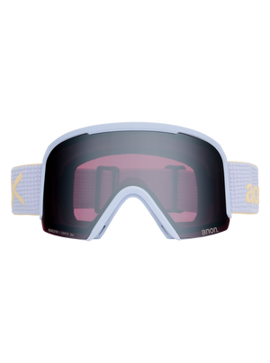 Product image of Anon Nesa Goggles + Bonus Lens + MFI® Face Mask[Variant:Frame: Airstream Blue, Lens: Perceive Sunny Onyx (6% / S4), Spare Lens: Perceive Variable Violet (34% / S2)]