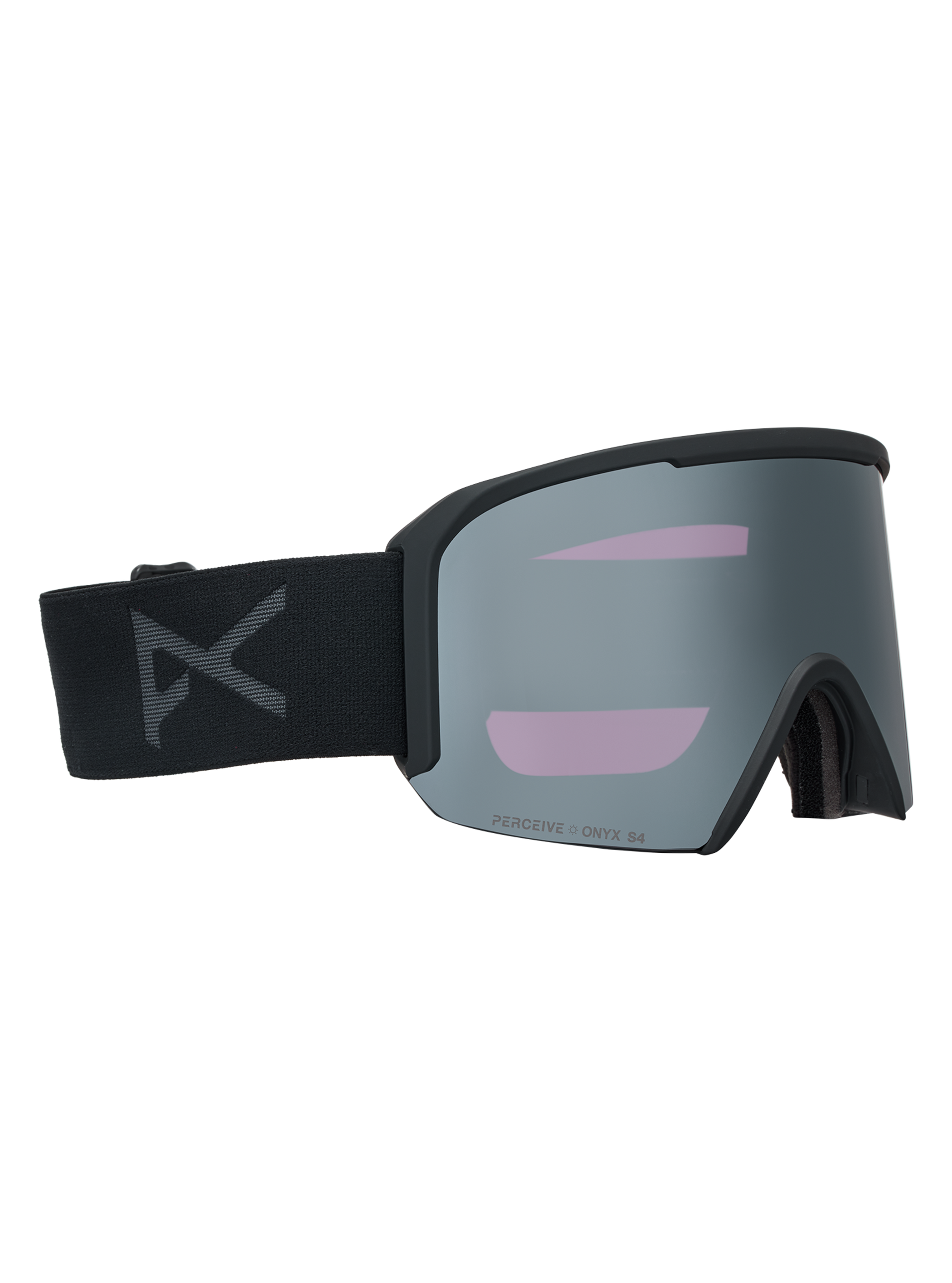 Product image of Anon Nesa Goggles + Bonus Lens + MFI® Face Mask[Variant:Frame: Smoke, Lens: Perceive Sunny Onyx (6% / S4), Spare Lens: Perceive Cloudy Burst (59% / S1)]