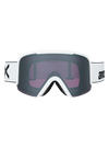Product image of Anon Nesa Goggles + Bonus Lens + MFI® Face Mask[Variant:Frame: White, Lens: Perceive Sunny Onyx (6% / S4), Spare Lens: Perceive Cloudy Burst (59% / S1)]