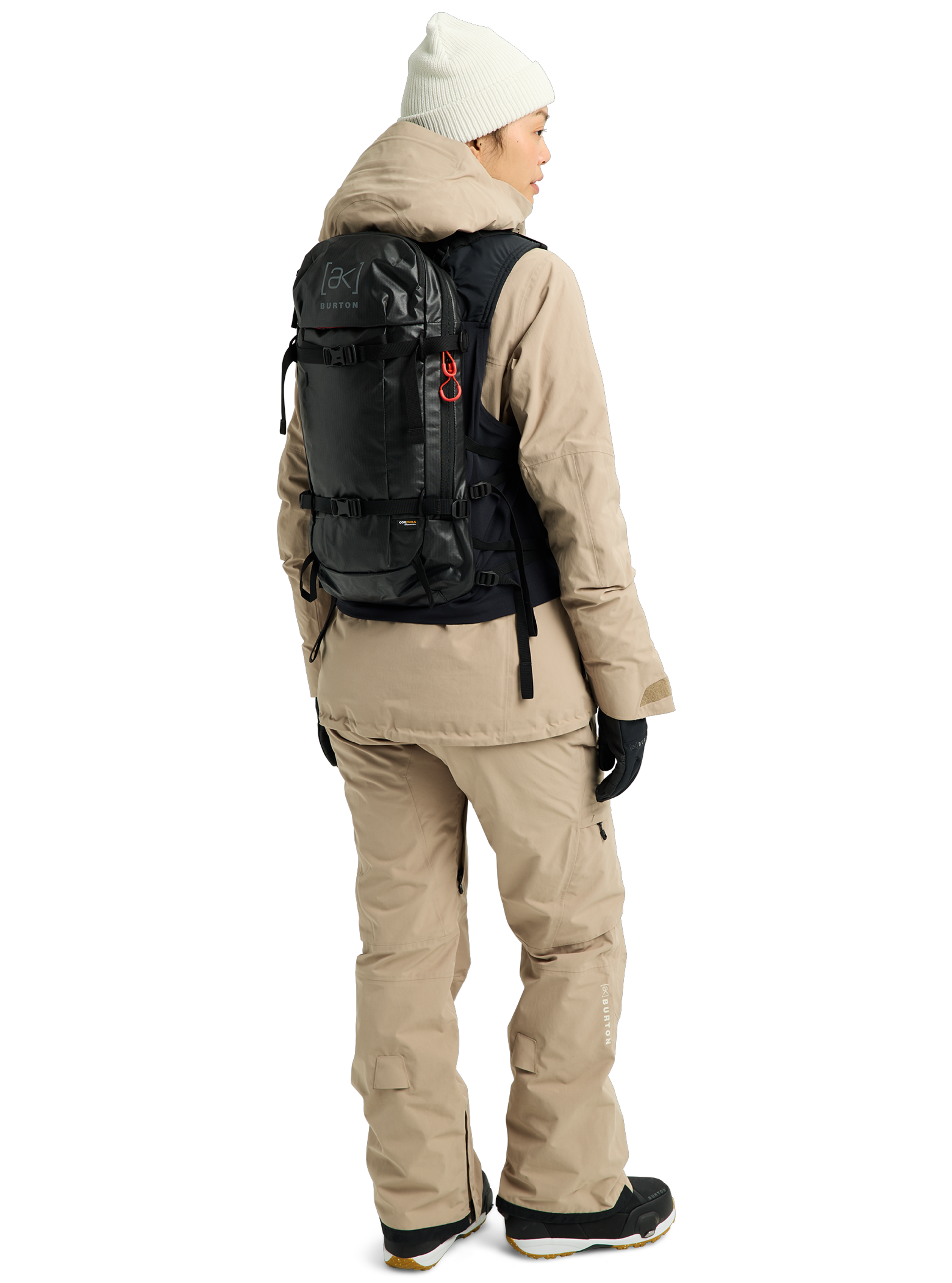 burton ak 31l snowboard backpack 2015 2016 When the plan requires a full backcountry kit plus some layers and food Burton AK Vtg Orange Snowboard