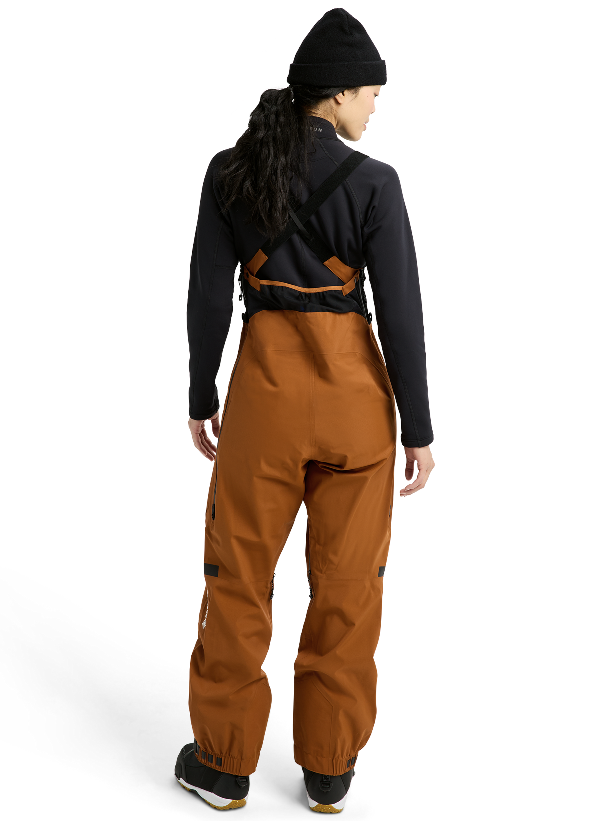 Product image of Women's Burton [ak] Acamar GORE-TEX PRO 3L Bib Pants[Variant:Chestnut Brown]