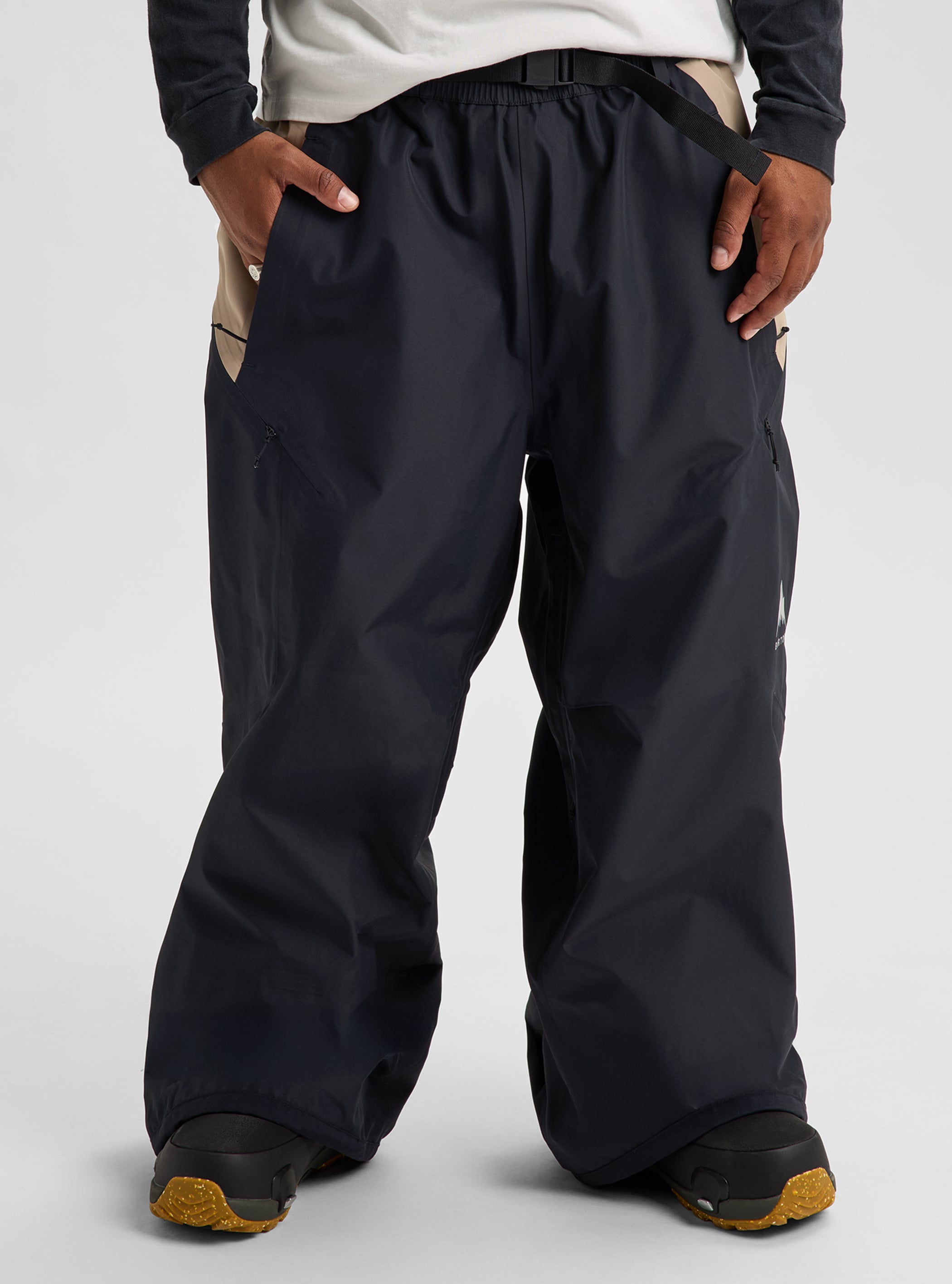 Product image of Burton Futuretrust 3L Pants[Variant:True Black / Summit Taupe]