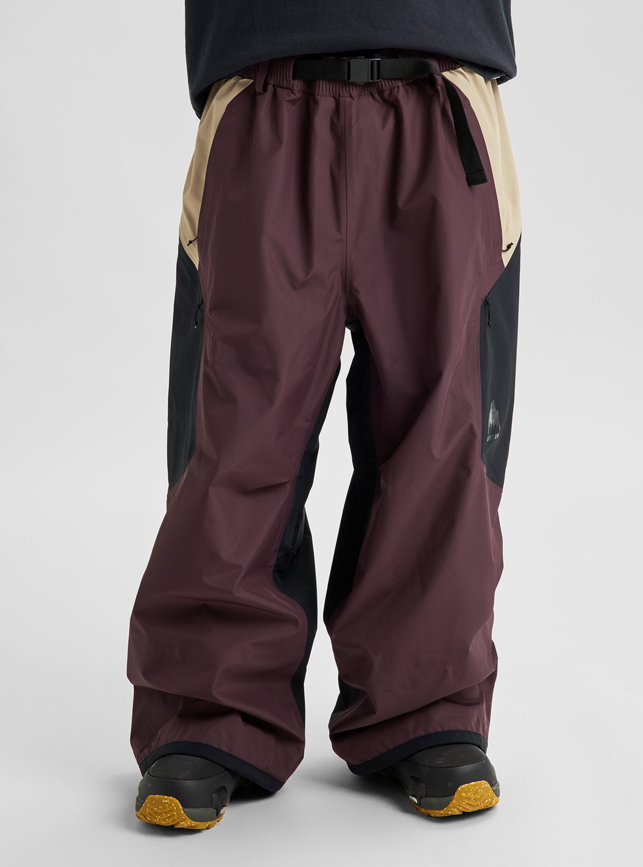 Product image of Burton Futuretrust 3L Pants[Variant:Bear Hug Brown / True Black / Summit Taupe]