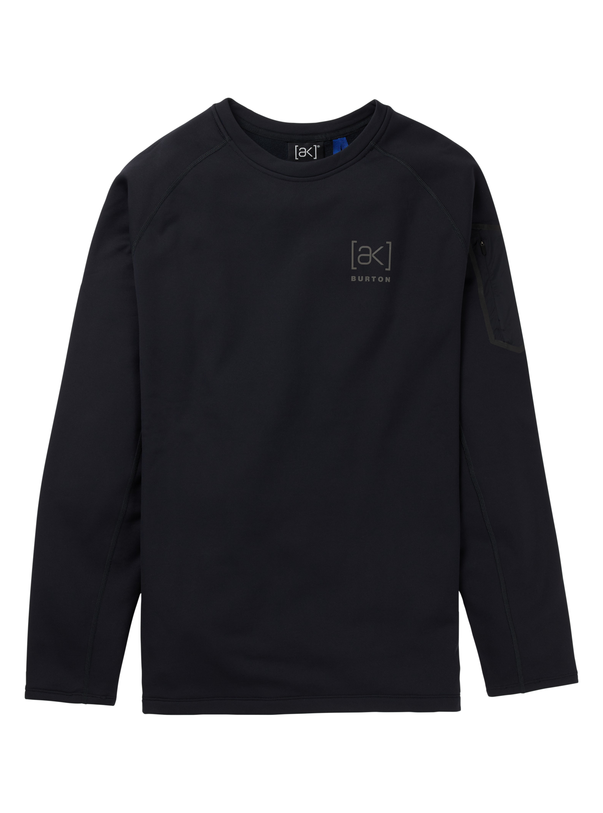 Product image of Men's Burton [ak] Baker Stretch Crewneck Fleece[Variant:True Black]