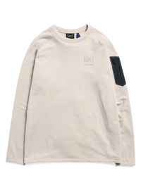 Product image of Men's Burton [ak] Baker Stretch Fleece Crew[Variant:Chinchilla Gray]