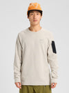 Product image of Men's Burton [ak] Baker Stretch Fleece Crew[Variant:Chinchilla Gray]