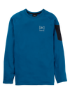 Product image of Men's Burton [ak] Baker Stretch Crewneck Fleece[Variant:Blue Teal]