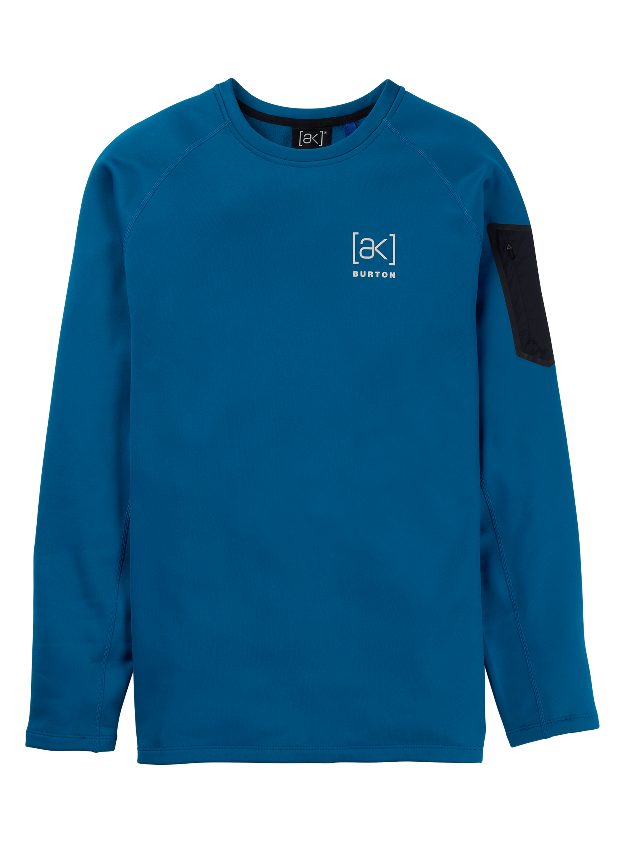 Product image of Men's Burton [ak] Baker Stretch Crewneck Fleece[Variant:Blue Teal]