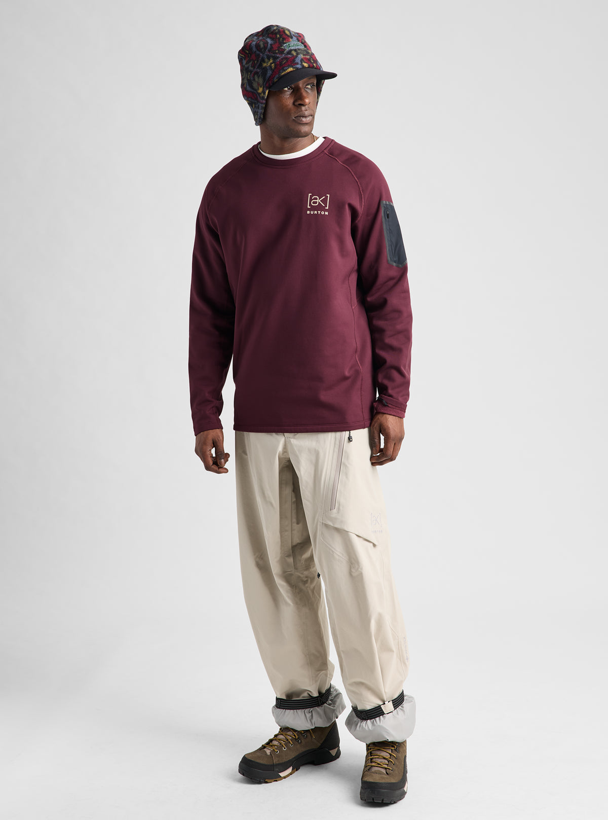Men's Burton [ak]® Baker Stretch Crewneck Fleece