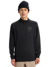 Product image of Men's Burton [ak] Helium Grid Half-Zip Fleece[Variant:True Black]