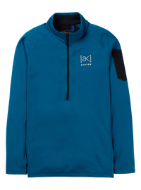 Product image of Men's Burton [ak] Helium Grid Half-Zip Fleece[Variant:Blue Teal]