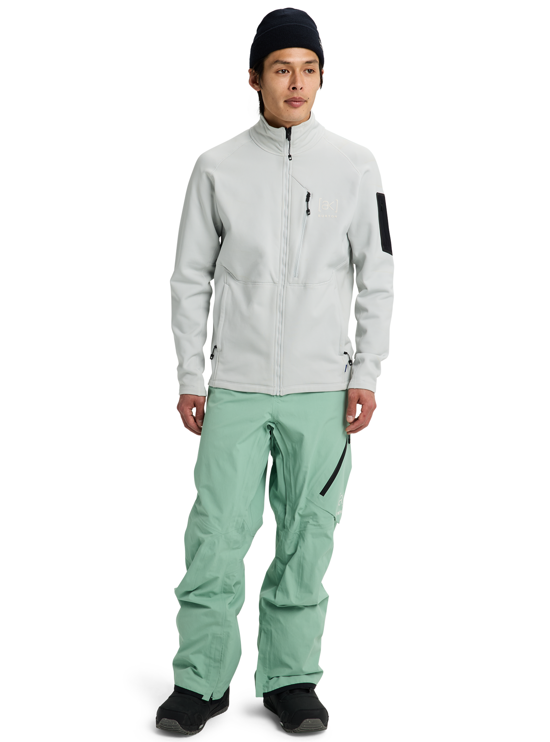 Men's Burton [ak]® Baker Stretch Full-Zip Fleece